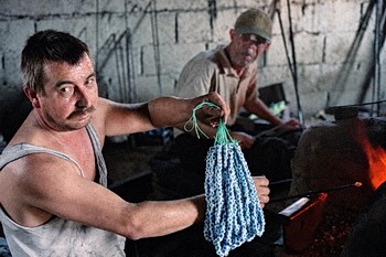 Traditional Glass Evil Eye Bead Making
