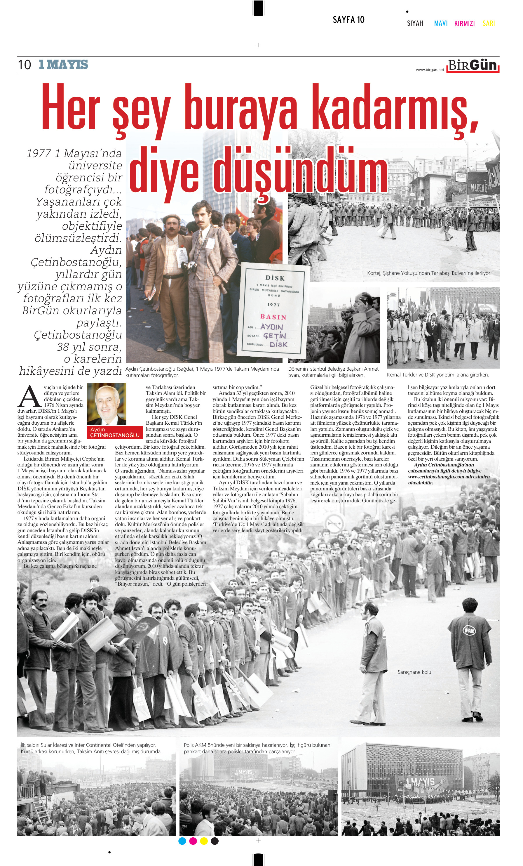 BirGün 1 May 2015 publication page 3