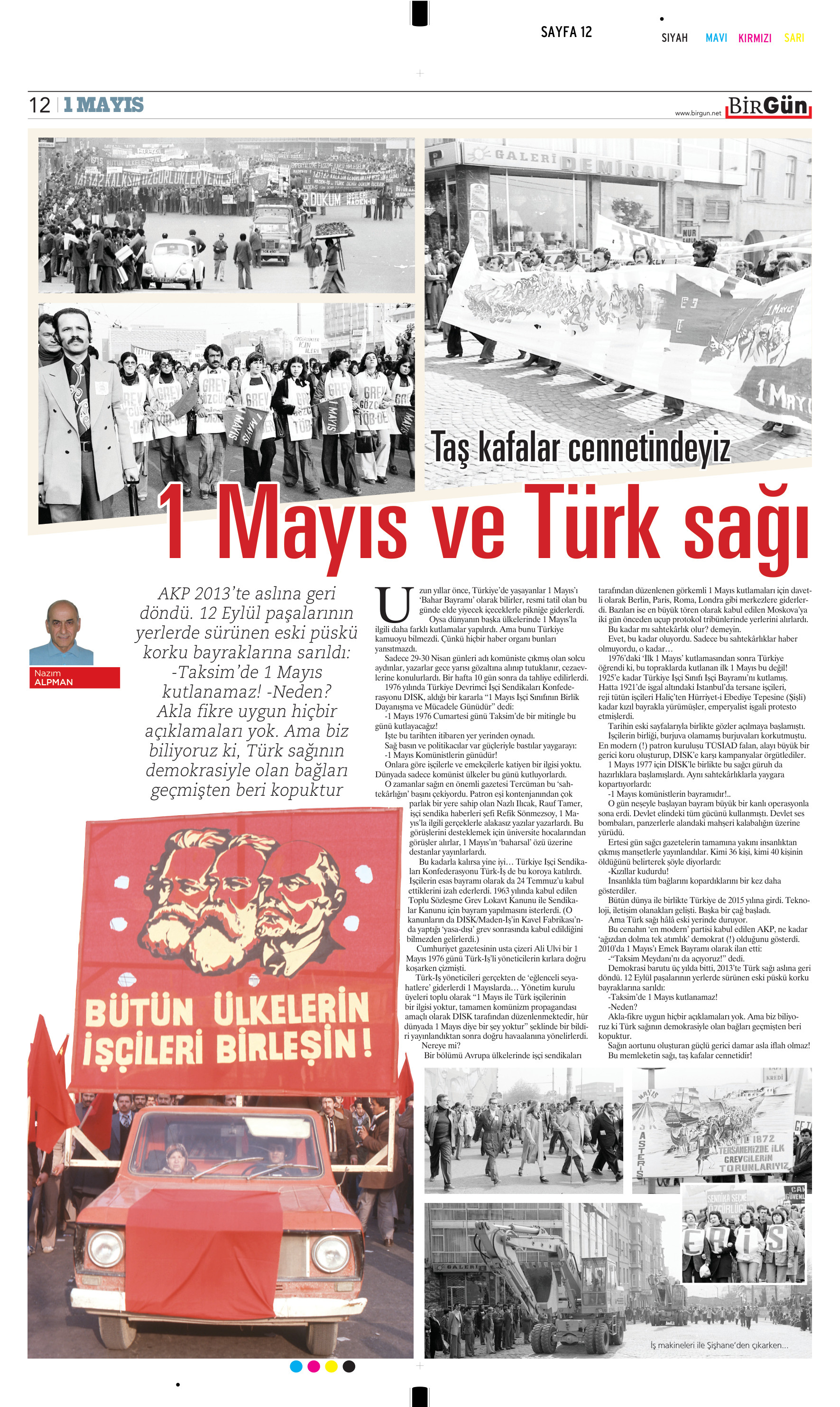 BirGün 1 May 2015 publication page 5