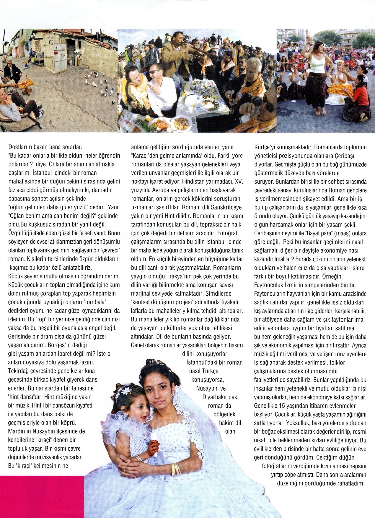 Neşe ve Hüznün Romanı / A Novel of Joy and Sorrow publication page