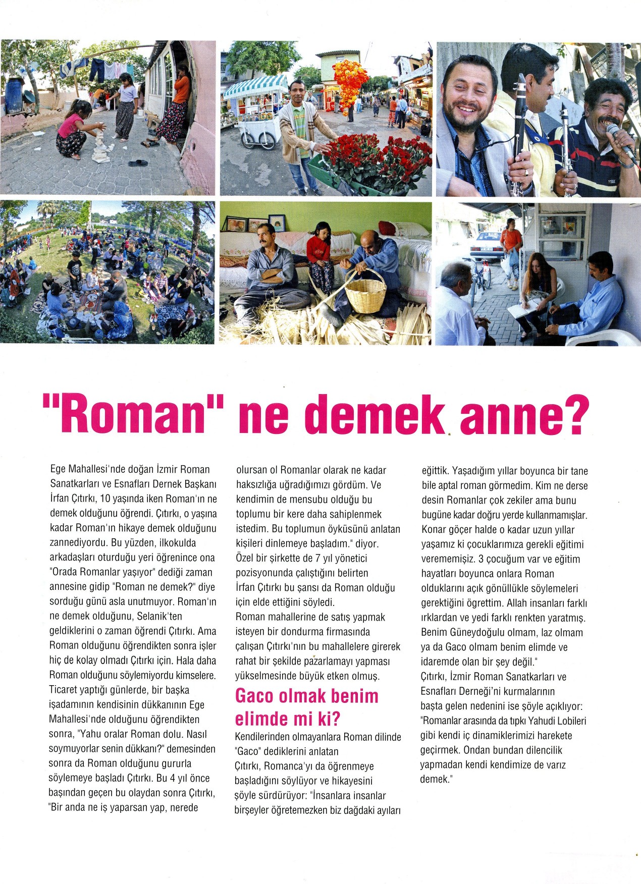 Neşe ve Hüznün Romanı / A Novel of Joy and Sorrow publication page