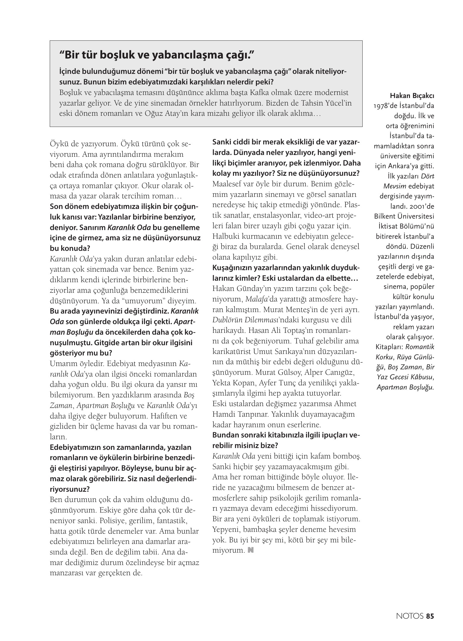 NOTOS Issue 26, publication page 4