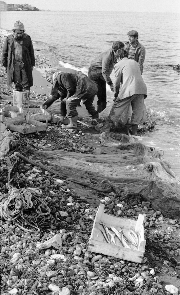 Trata fishing in Güzelbahçe, photograph 08, 1986